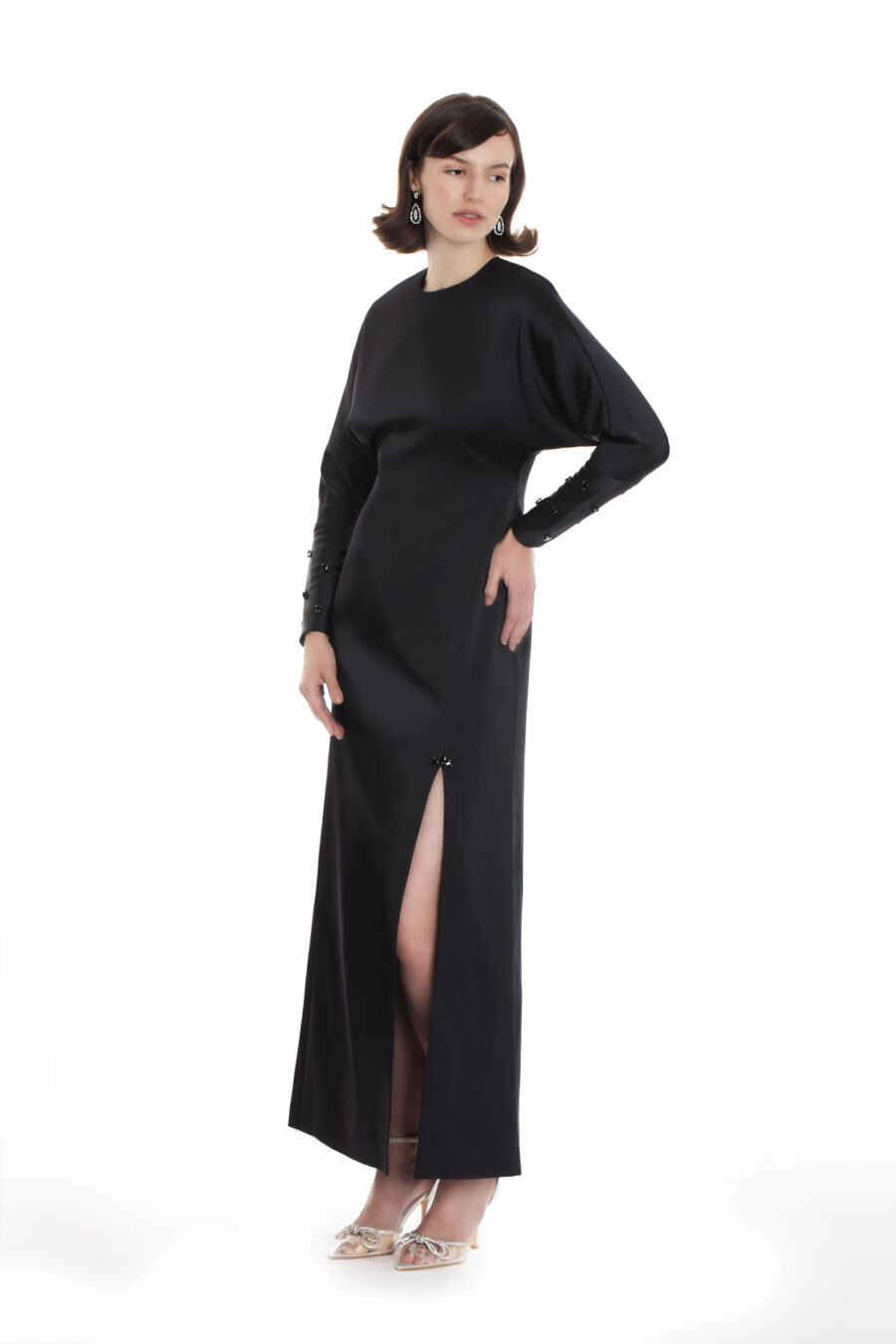 'The Crown Jewel' Black Dress - Image 2