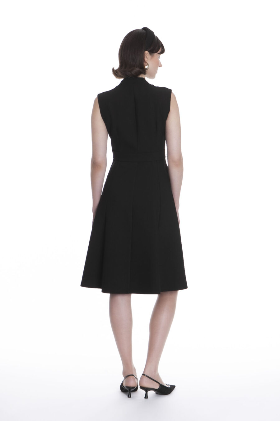 'Imperial Romance' Black Dress - Image 3